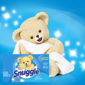 120-Count Snuggle Blue Sparkle Dryer Sheets as low as $3.80 Shipped Free...