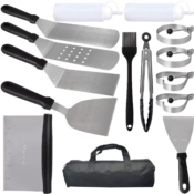 15-Piece Griddle Accessories Kit $14.99 After Code (Reg. $30) + Free Shipping!...