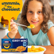 18-Count Kraft Easy Mac Original Macaroni & Cheese Packets as low as $5.51...