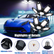 2-Pack 150W Garage LED Lights $25.99 Shipped Free (Reg. $34) - FAB Ratings!...