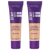2-Pack Rimmel Stay Matte Liquid Foundation Soft Beige as low as $3.55 Shipped...