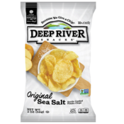 24-Count Deep River Snacks Original Sea Salt Kettle Chips $16.98 (Reg....