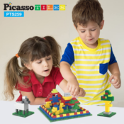 259-Piece Picasso Tiles Magnetic Building Bricks STEM Toy Set $18.39 (Reg....