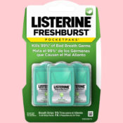 72 Count Listerine Pocketpaks Dissolving Breath Freshener Strips as low...