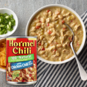 8-Pack Hormel Natural White Chicken Chili with Beans 15oz as low as $14.59...