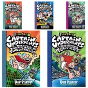 Captain Underpants Full Color Hardcover Books $4 (Reg. $10) + Free Curbside...