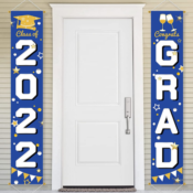 Set of 2 Class of 2022 Congrats Grad Banners $5.99 (Reg. $9.99) - FAB Ratings!