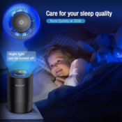 Compact HEPA Air Purifier $18.90 (Reg. $37.80) | Suitable For Small Rooms!