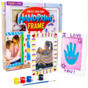 Kids' DIY Handprint Picture Frame Craft Kit $2.28 (Reg. $11) | Incudes...