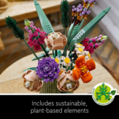 LEGO Flower Bouquet Building Kit, 756-Piece $40.99 Shipped Free (Reg. $75)...