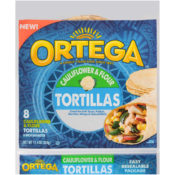 Ortega Tortillas with Cauliflower & Flour as low as $4.56 Shipped Free...