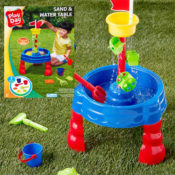 Play Day Sand & Water Table Toy with 7-Piece Sand Toy Set $22.90 (Reg....