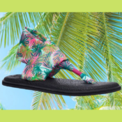 Sanuk Women’s Yoga Sling Tropical Sandals $19.97 (Reg. $37) | 2 Variants...