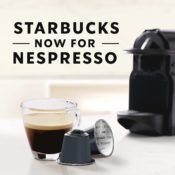 Save BIG on 50-Count Starbucks by Nespresso Capsules as low as $20.31 Shipped...