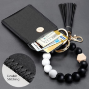Silicone Beaded Key Ring Bracelet from $8.09 (Reg. $12) - FAB Ratings!...