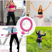 Weighted Exercise Hoola Hoop, Plus Size $22.80 After Code (Reg. $62.99)...