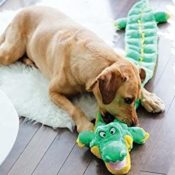 Outward Hound Gator Plush Squeaker Matz Dog Toy, XL $6.99 (Reg. $17) -...