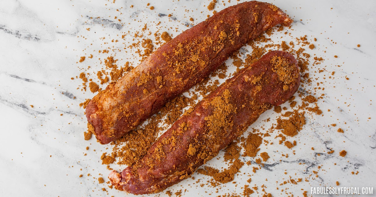 how to season pork tenderloin with brown sugar spice rub
