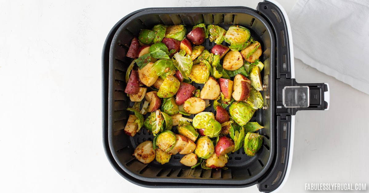 how to cook brussels sprouts in the air fryer