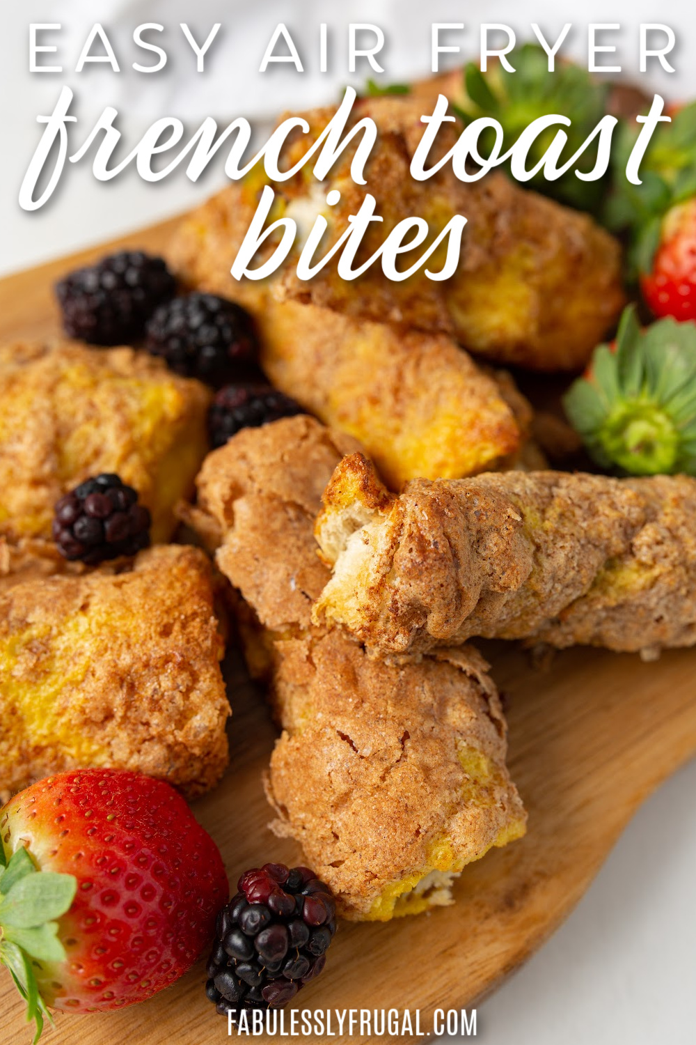 easy air fryer french toast bites