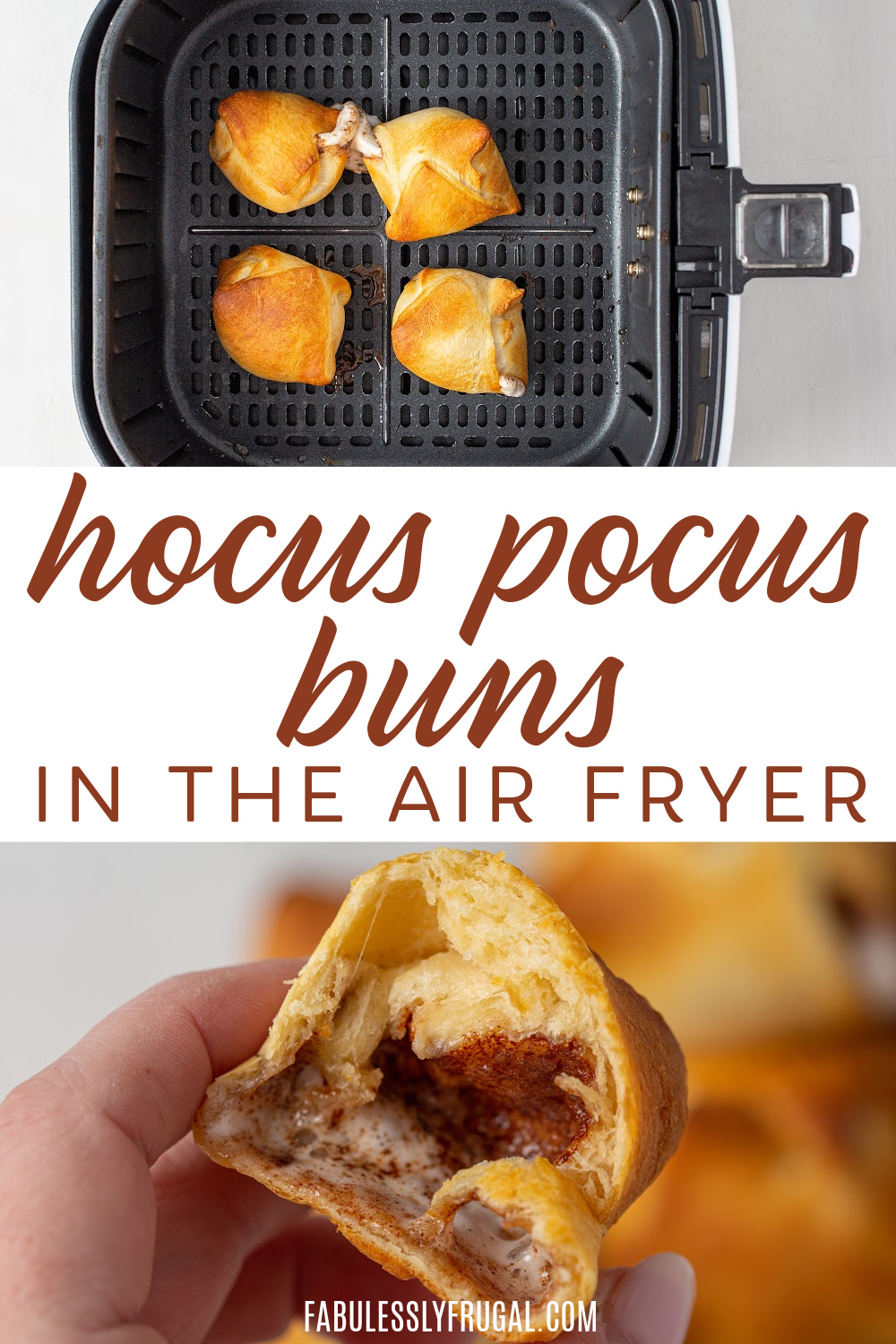 hocus pocus buns in the air fryer