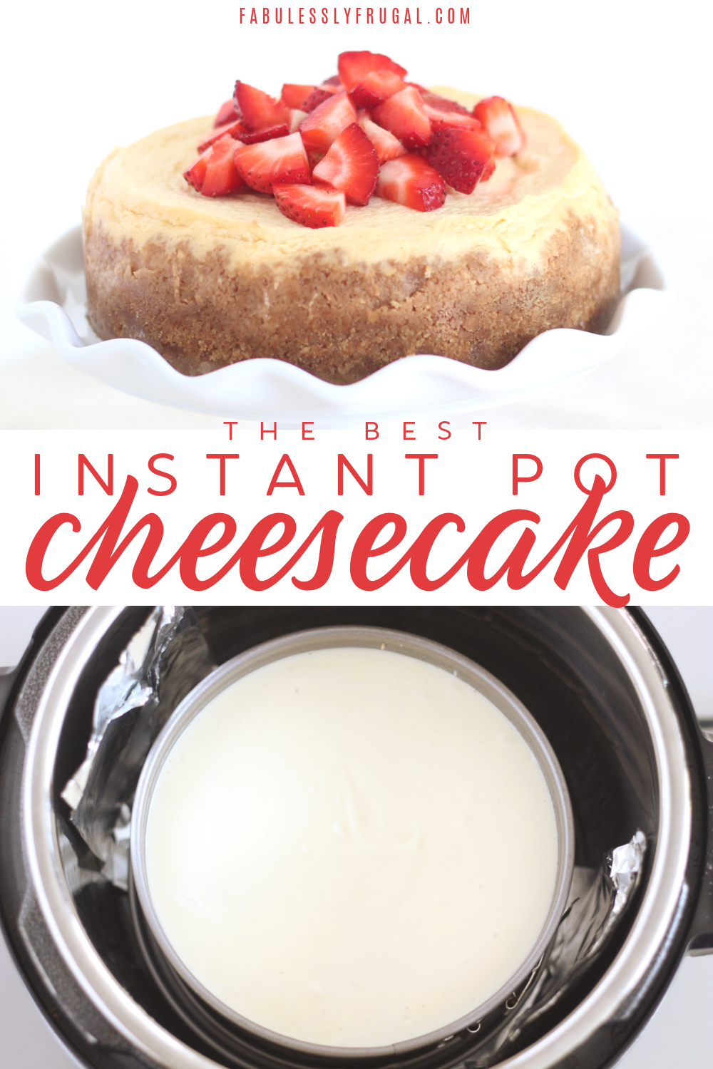how to make cheesecake in the instant pot