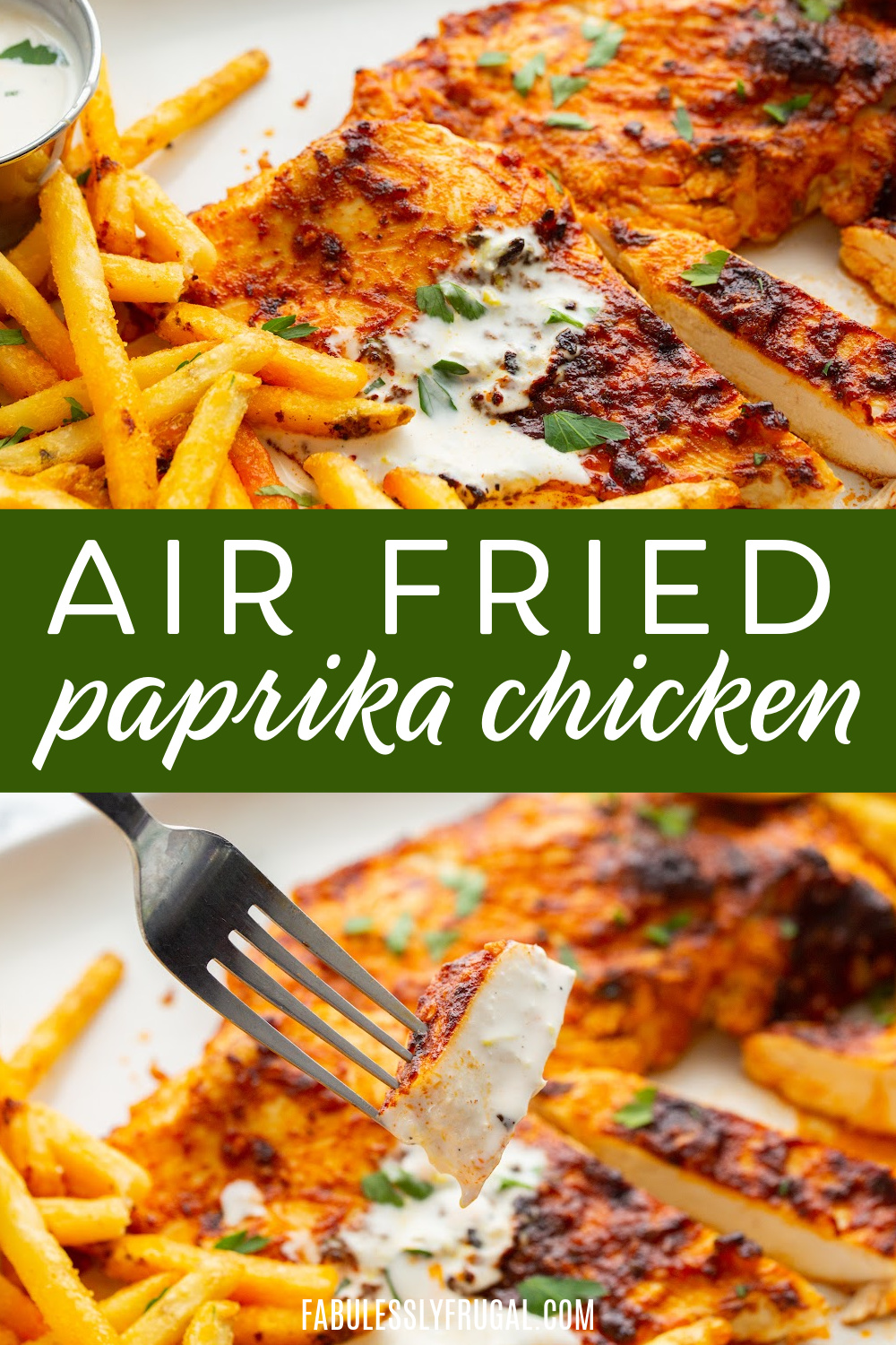 air fried paprika chicken