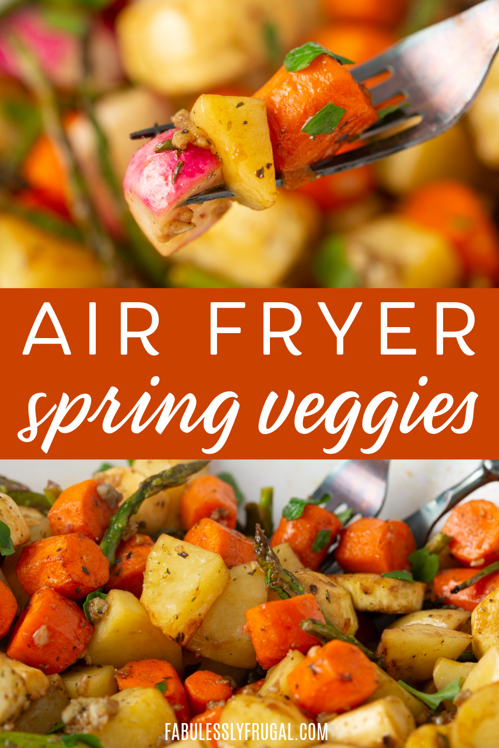 air fryer spring veggies