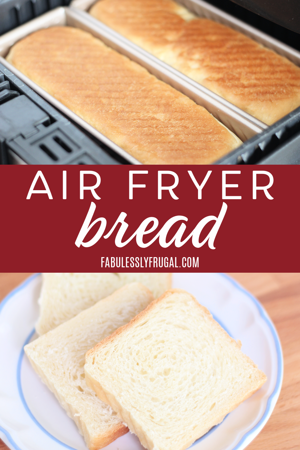 Air Fryer Bread - Supergolden Bakes