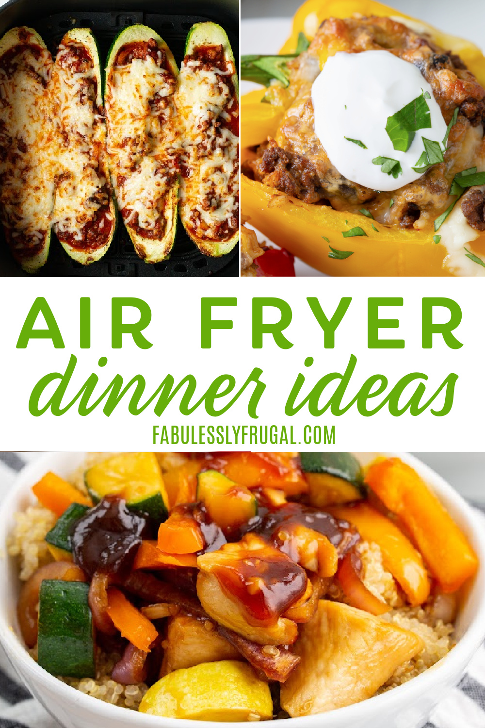 air fryer dinner ideas