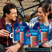 12-Pack Atkins PLUS Protein-Packed Chocolate Shake as low as $7.30 Shipped...