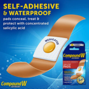 14 Count Compound W Wart Remover Pads as low as $4.52 Shipped Free (Reg....