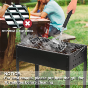 18'' Stainless Grill Grate Cleaner $22.95 (Reg. $29.99) - FAB Ratings!...