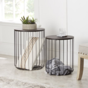2-Pack Better Homes & Gardens Storage Nesting Tables $59 Shipped Free...