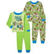 4-Piece Toy Story 4 Exclusive Toddler Boys Cotton Pajama Set $7 (Reg. $14.98)...