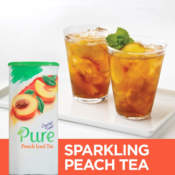 FOUR 5 Pitcher Sized Packs Crystal Light Pure Peach Iced Tea as low as...
