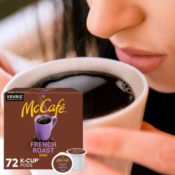 72 Count McCafé French Roast K-Cup Pods as low as $24.08 Shipped Free...