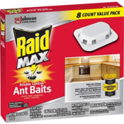 8-Count Raid Max Double Control Ant Baits as low as $7.97 Shipped Free...