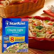 8 Pouches StarKist Chunk Light Tuna in Water as low as $8.43 Shipped Free...
