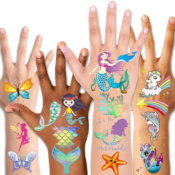80-Pack Kids' Temporary Tattoos $5.99 After Code (Reg. $8) - 1K+ FAB Ratings!...
