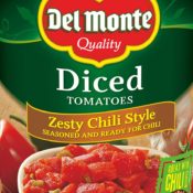 FOUR Cans Del Monte Zesty Chili Style Diced Tomatoes as low as $0.87 Each...