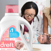 89 Loads Dreft Newborn Baby Liquid Laundry Detergent as low as $14.36 Shipped...