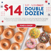 Double Dozen Krispy Kreme For Only $14