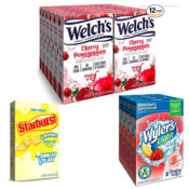 Drink Mixes by Welch's, Wyler's Light & Starburst from $8.70 (Reg. $10.24+)...