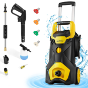 Electric Pressure Washer $150 Shipped Free (Reg. $199.99) | with 4 Nozzles,...
