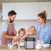 1.5 Qt Countertop Ice Cream Maker $31.49 After Code (Reg. $69.99) | with...