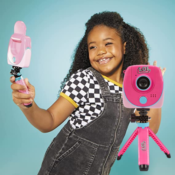 LOL Surprise HD Kids' Camera w/ Green Screen, Selfie Stick & Tripod...