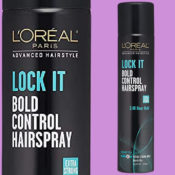 L'Oreal Paris Advanced Hairstyle Lock It Bold Control Hairspray as low...