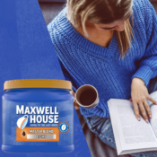 Maxwell House Master Blend Light Roast Ground Coffee Canister as low as...