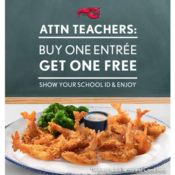 Red Lobster Celebrates the Start of Summer with Buy One, Get One Free Entrée...